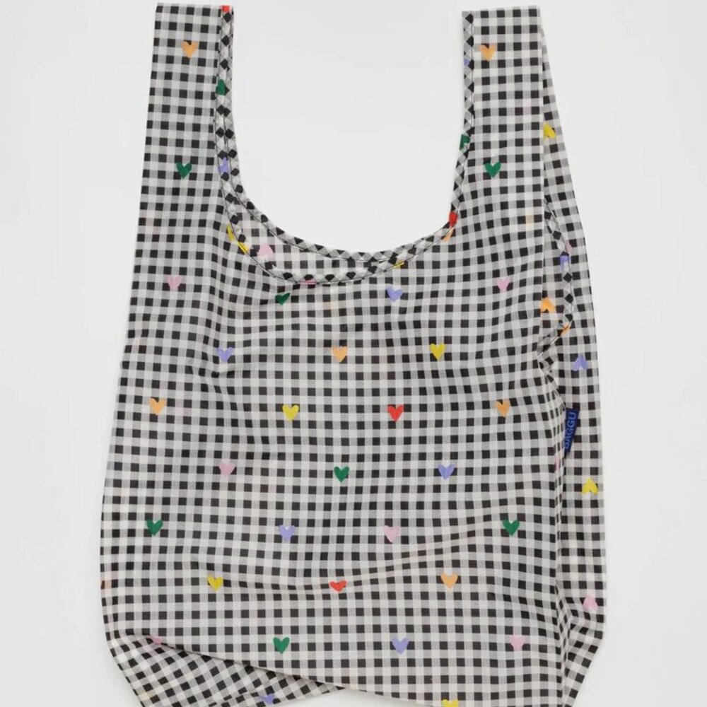 NWT Standard Baggu - Gingham Hearts - Picture 2 of 5